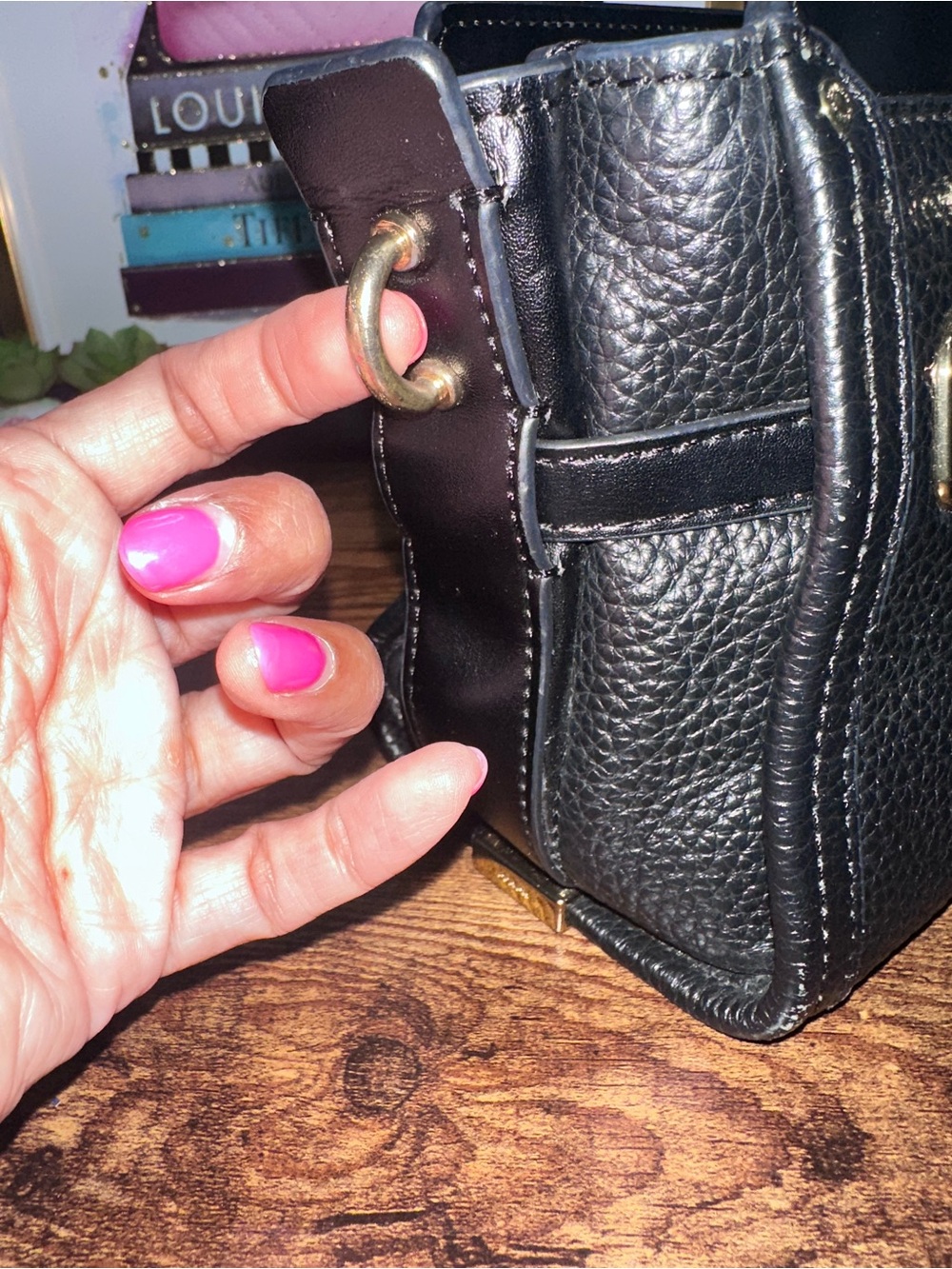 Coach Swagger mini satchel (no strap) - Picture 10 of 16